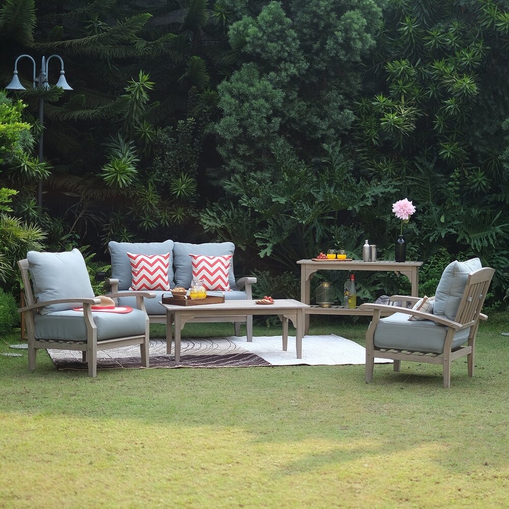 Cambridge Casual Leon Teak Patio Coffee Table