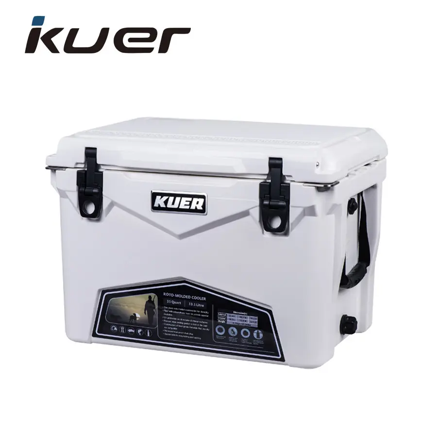 C Type 35QT Custom Logo Hiking Fishing Camping Hard Cooler Beer Ice Cooler Box hard cooler