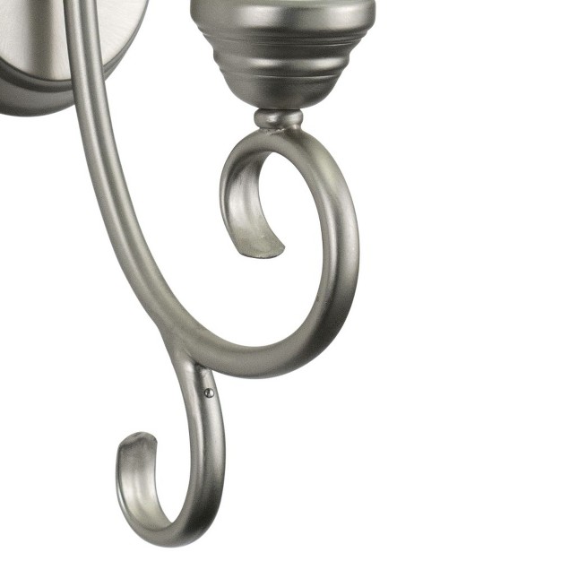 Vaxcel Bella 1 Light Vanity Brushed Nickel