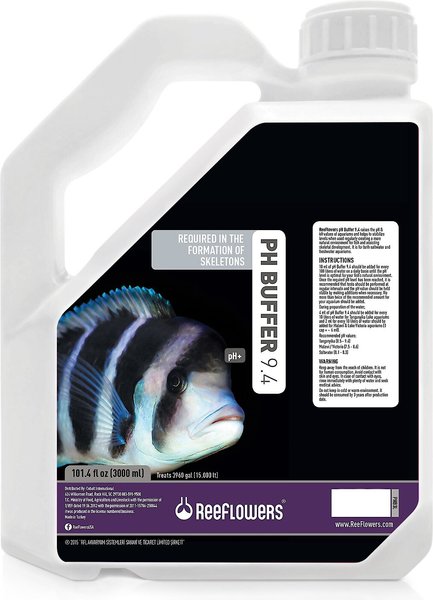 Reeflowers pH Buffer 9.4 pH+ Aquarium Water Treatment