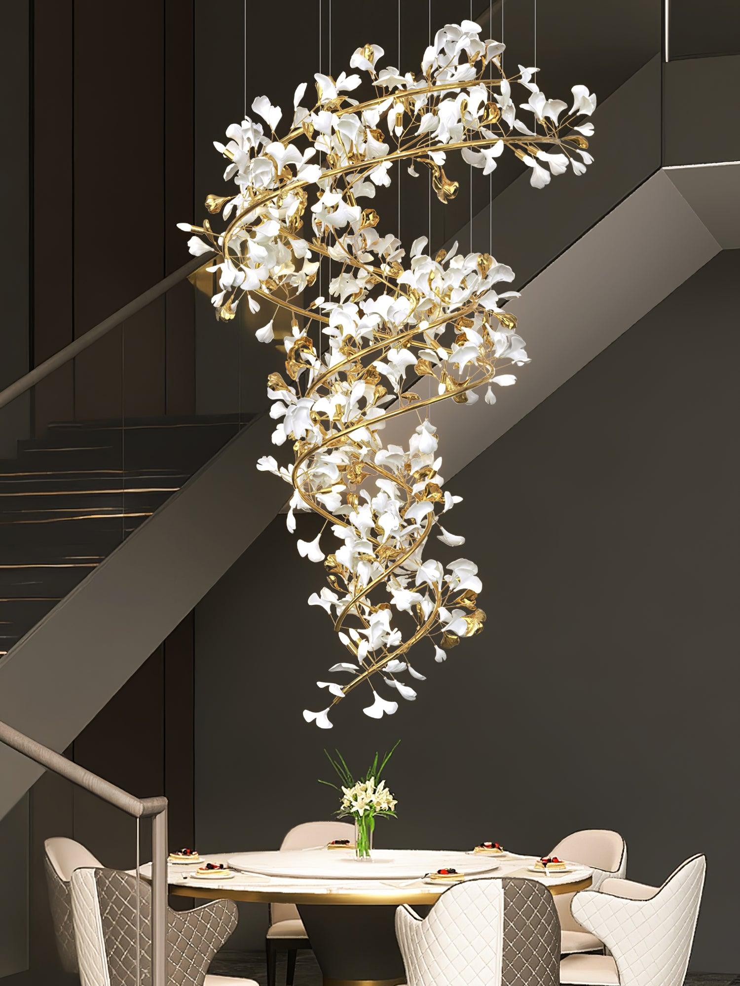 Gingko Chandelier Q