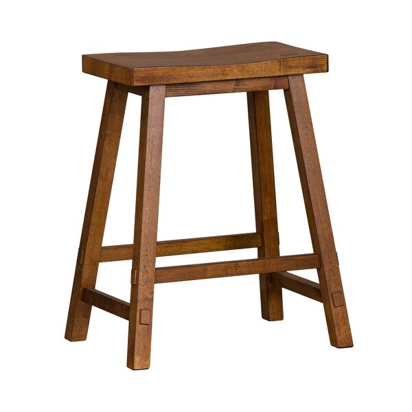 The Gray Barn Creations Sawhorse Stool - Tobacco