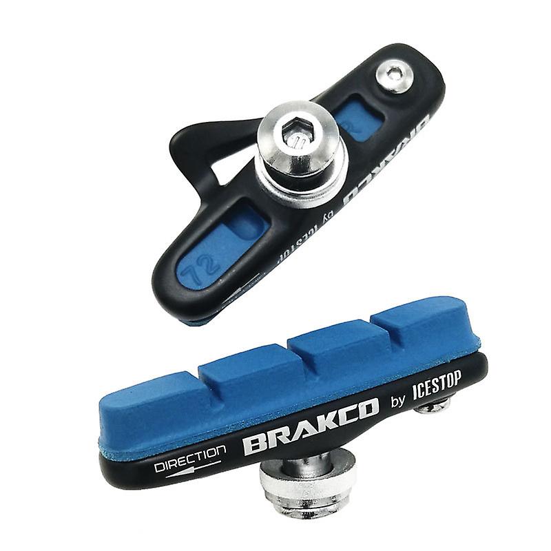 Born Pretty Brakco 1 Pair Bike Brake Shoe Suitable For Carbon Rim Wheelset For Brompton 55mm R-501c