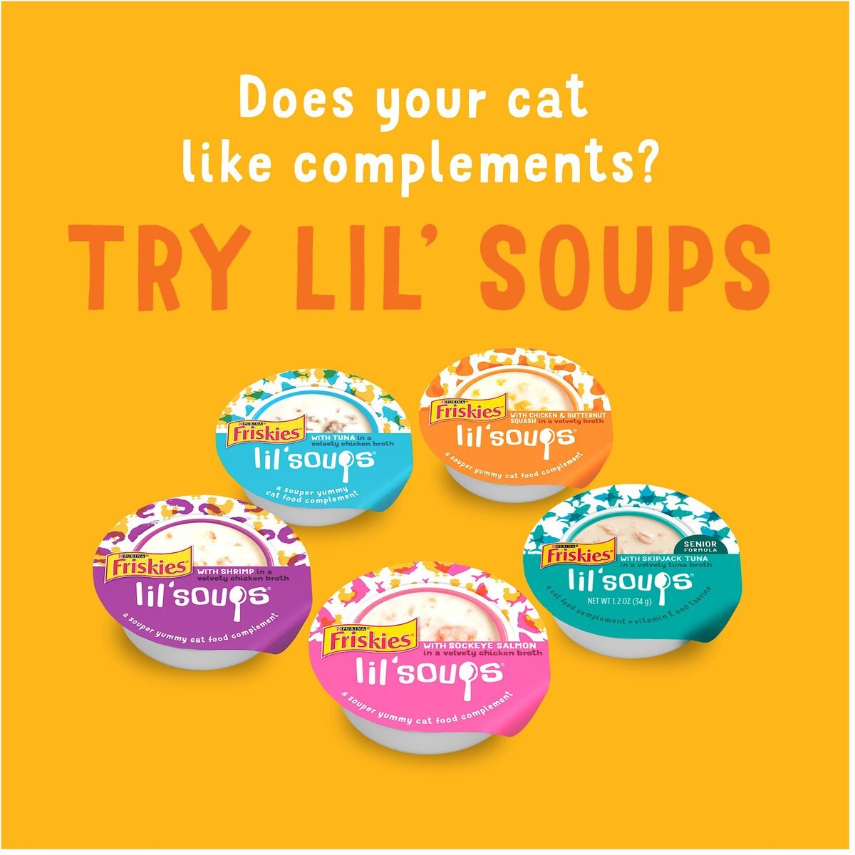 Friskies Lil' Grillers Seared Cuts With Chicken In Gravy Wet Cat Food，1.55-oz pouches， case of 16