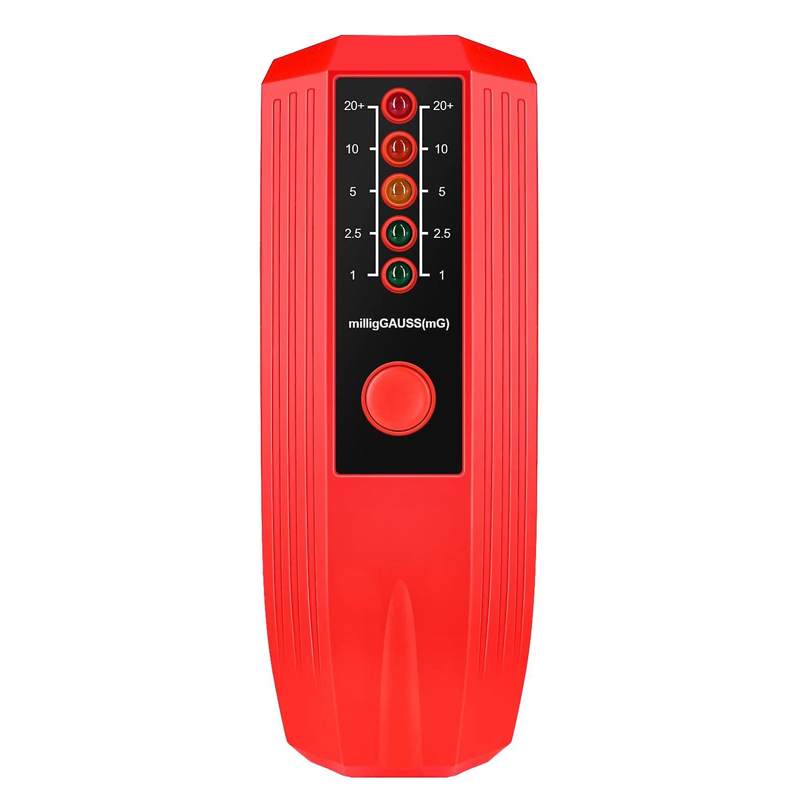 Emf Tester Testing Tool For Industry Nuclear Electromagnetic Field Red Black Sticker