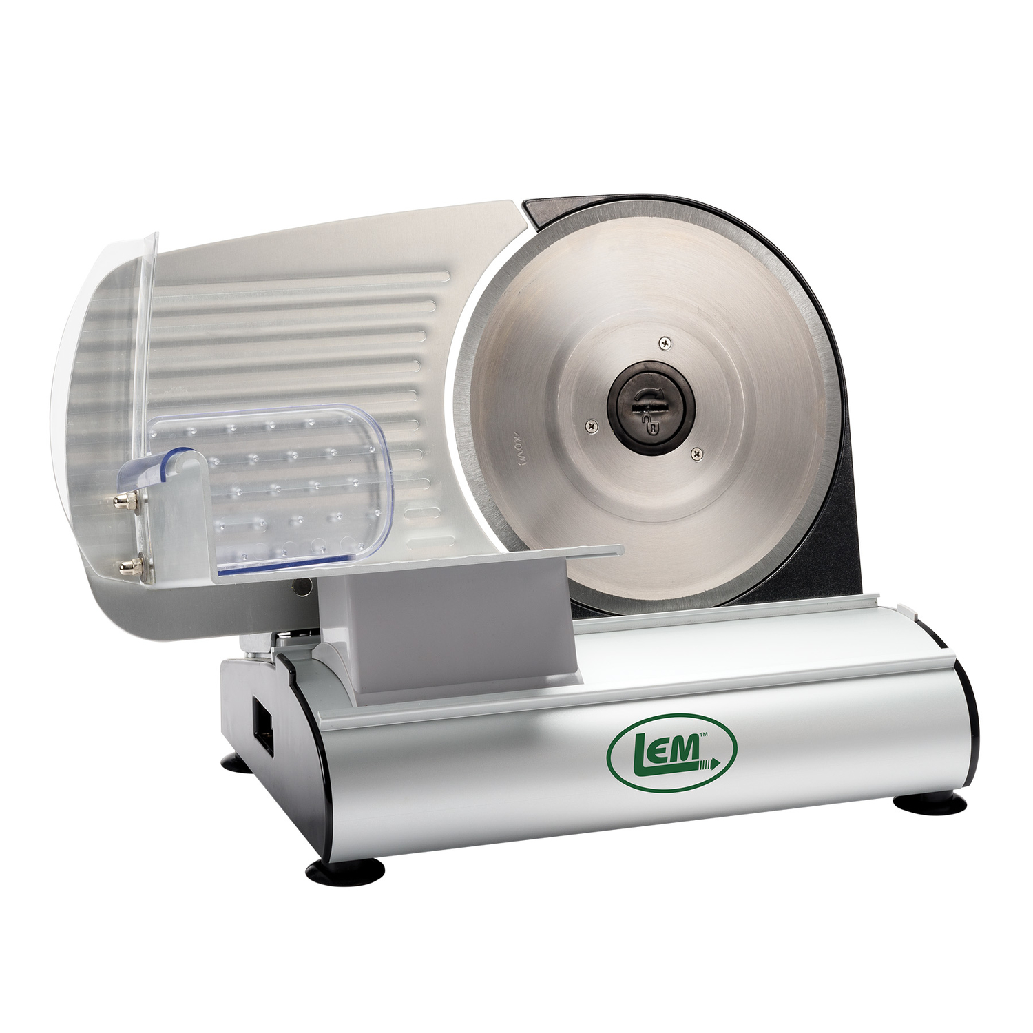 LEM Mighty Bite Silver 1 speed Meat Slicer 8.5 in.