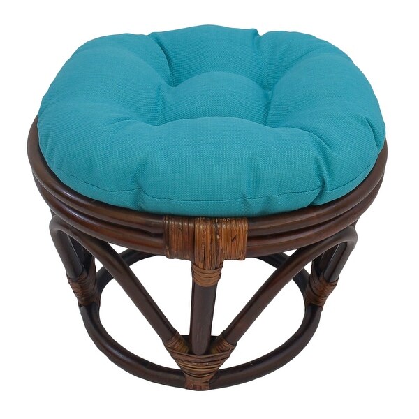 18-inch Round Indoor/Outdoor Footstool Cushion (Cushion Only) - 18 x 18