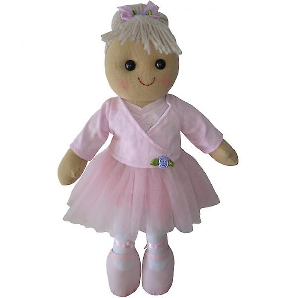 Powell Craft Childrens Fabric Rag Doll - Ballerina Design