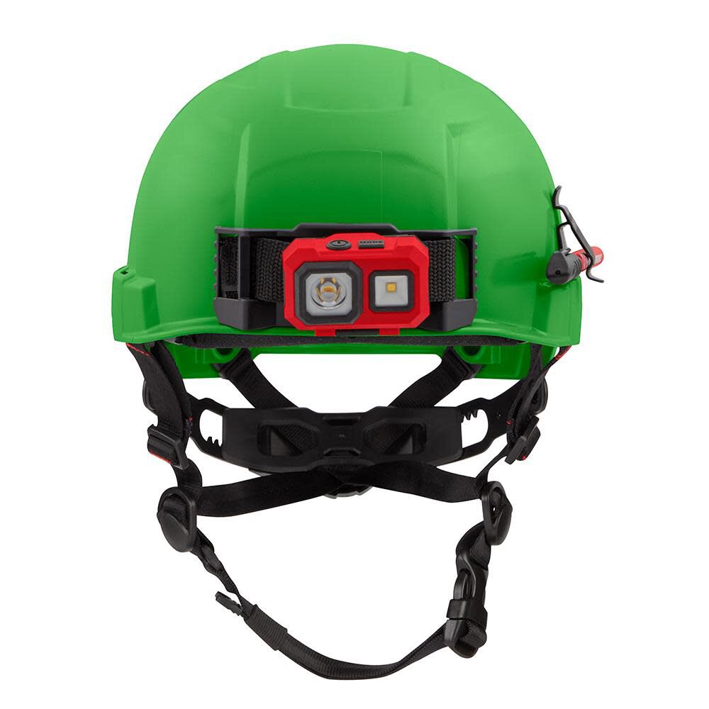 MW Green Safety Helmet with BOLT Class E 48-73-1307 from MW