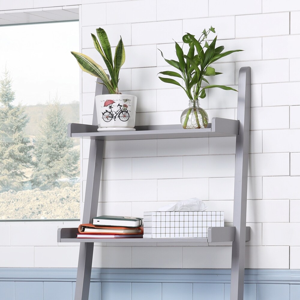 5   Tier Ladder Shelf Bookshelves