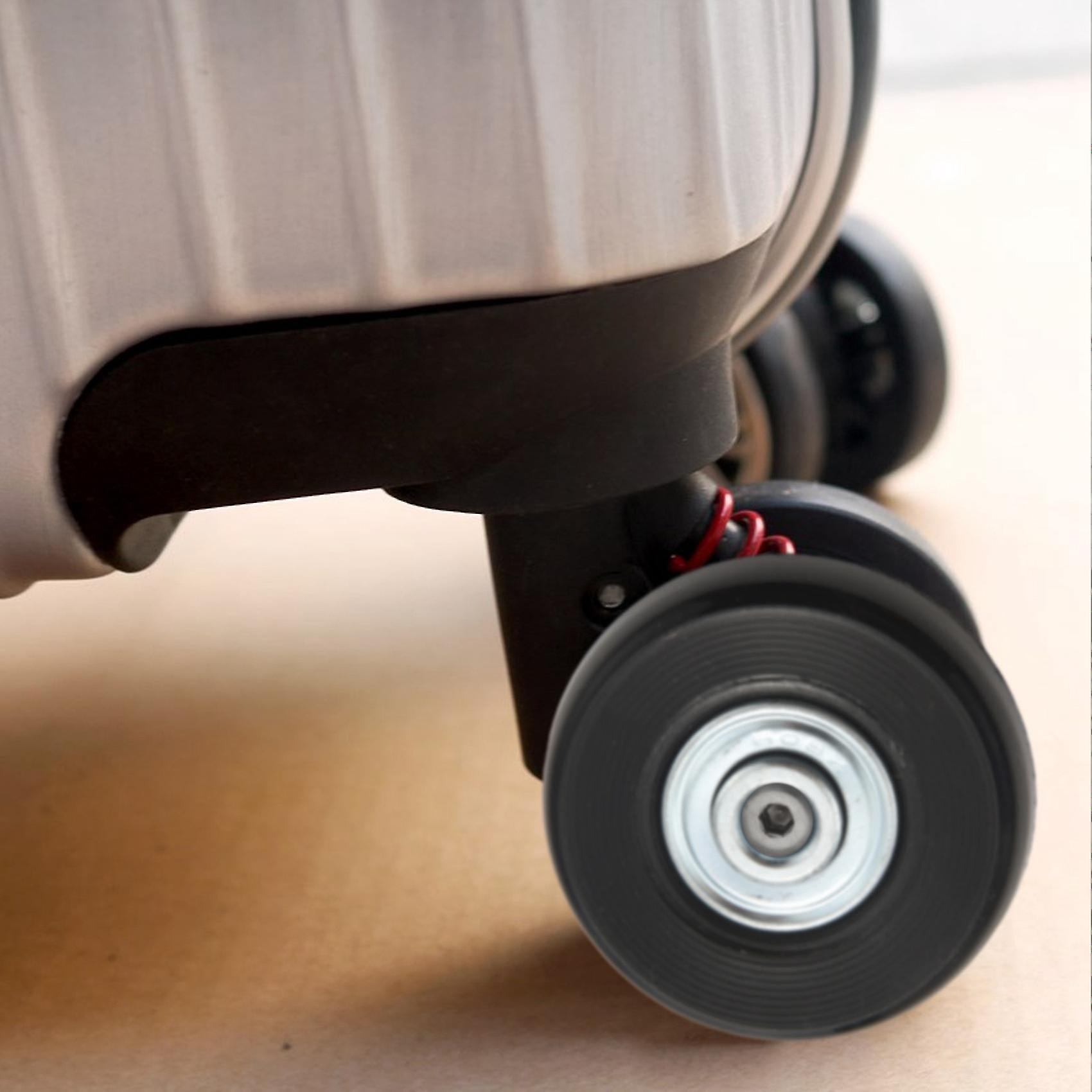 2set 45x19mm Luggage Suitcase / Inline Outdoor Skate Replacement Wheels Black