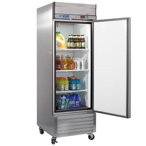 Kratos 68K-759 Commercial One Door Reach-in Refrigerator， 21 Cu. Ft.， 27