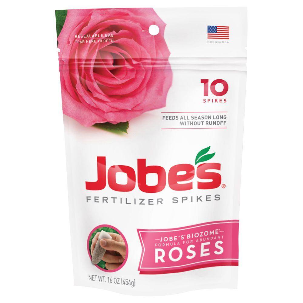 Jobe's 1lb. Rose Plant Food Fertilizer Spikes 04102