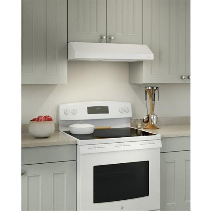 Broan 24-inch Glacier Series Under-Cabinet Range Hood BCS324WWC