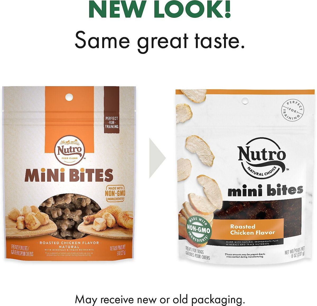 Nutro Mini Bites Roasted Chicken Flavor Dog Treats