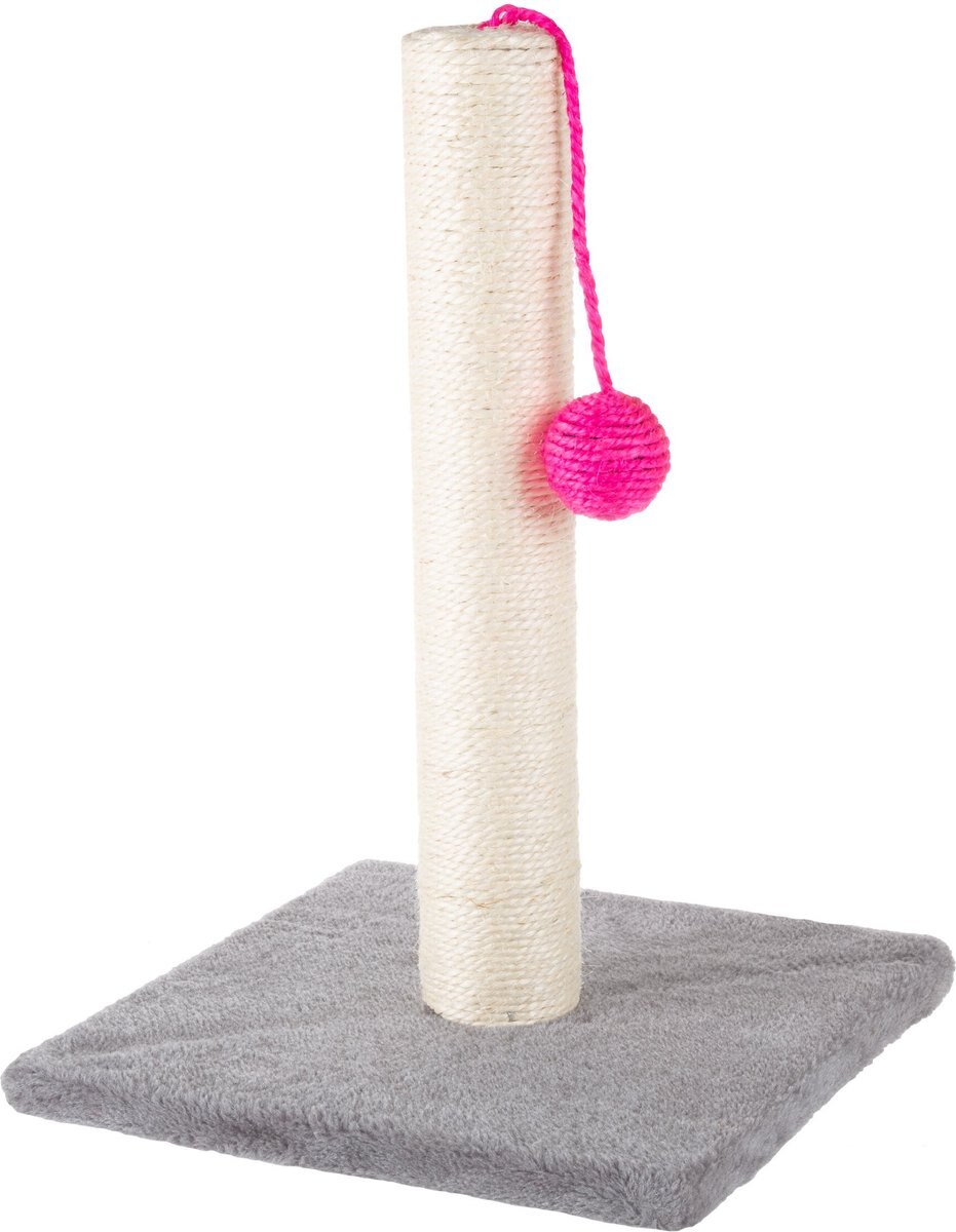 Pet Adobe 17-in Sisal Cat Scratching Post with Toy