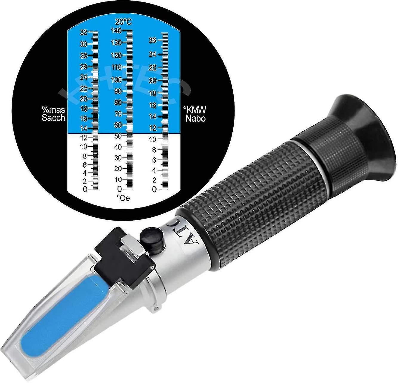 Refractometer 0~32% Digital Display Beer Wine Sugar Test Tool Kit