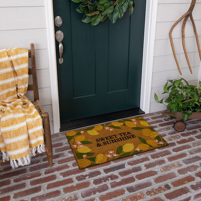 Sonoma Goods For Life® Sweet Tea Coir Doormat - 18'' x 30''