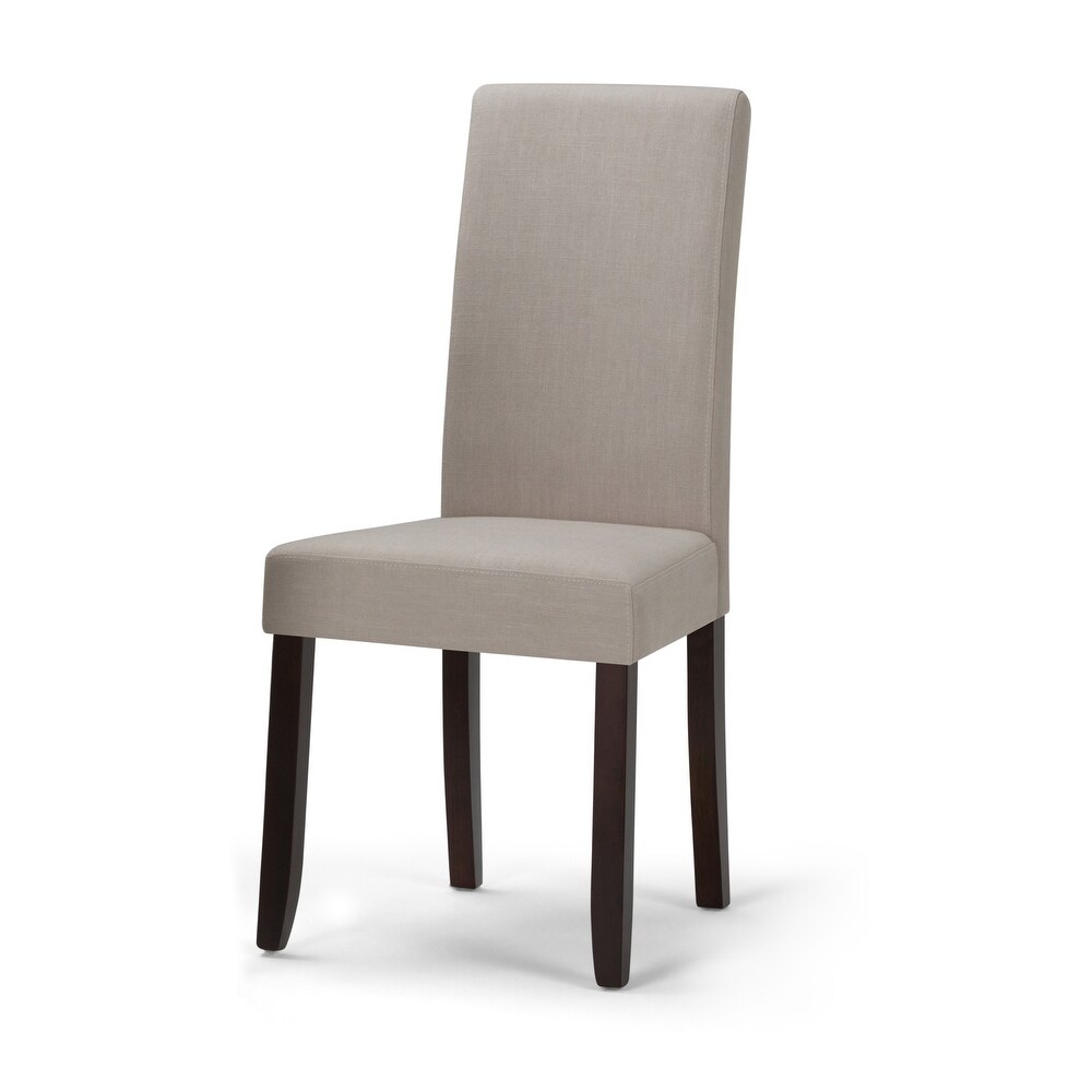 WYNDENHALL Normandy Transitional Parson Dining Chair (Set of 2)   18.1\