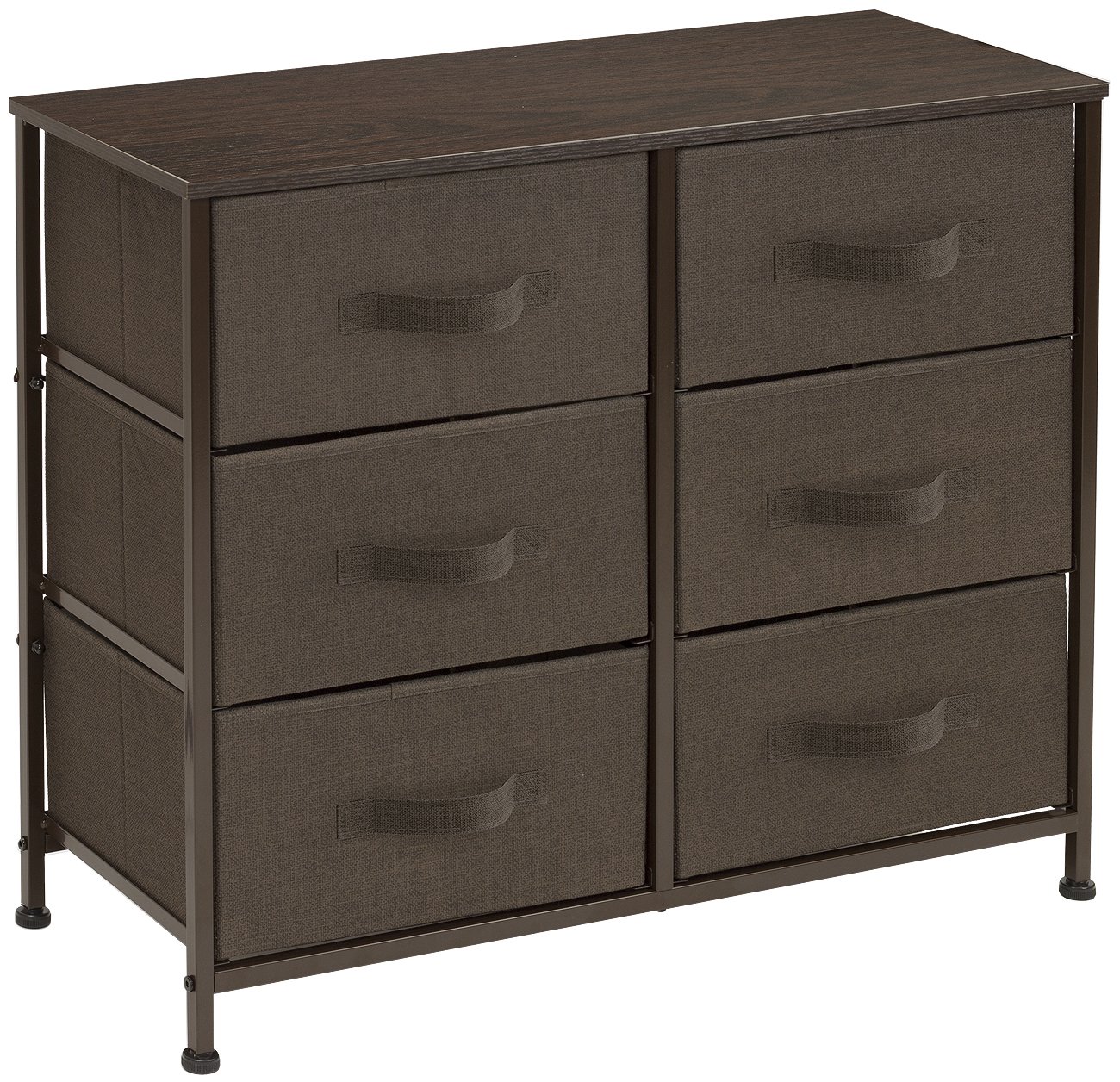 Sorbus Dresser with 5 Drawers - Furniture Storage Tower Unit for Bedroom， Hall