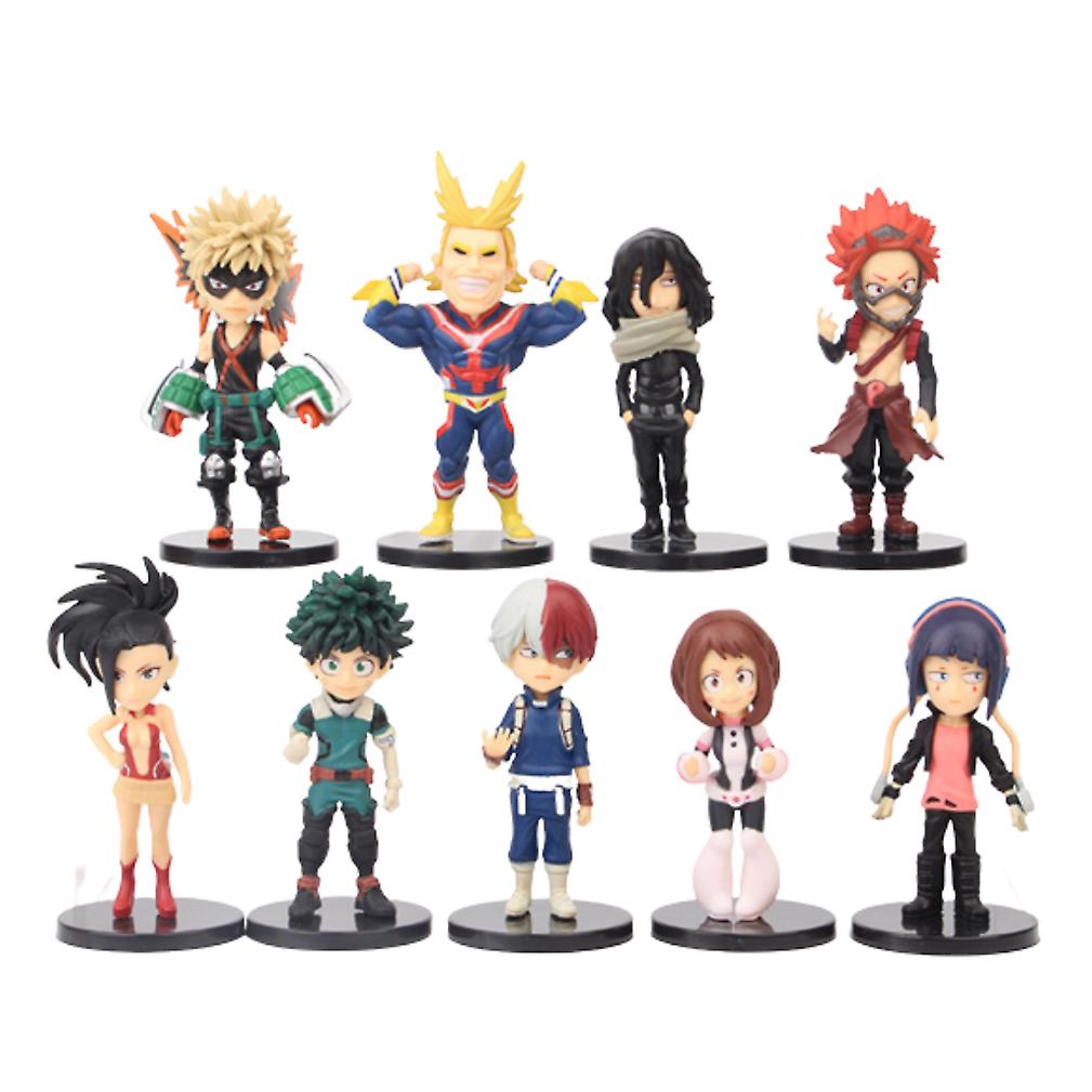 9pcs My Hero Academia Figure Toy Model