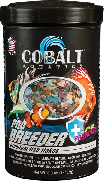 Cobalt Aquatics Pro Breeder Flakes Fish Food