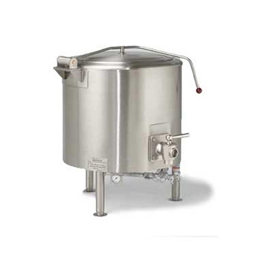 Direct Steam Fully-Jacketed Kettle， 80 Gallon