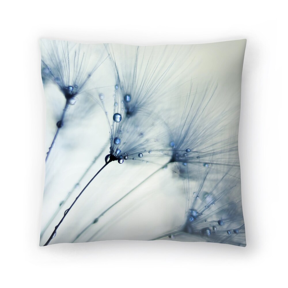 Moody Blue   Decorative Throw Pillow