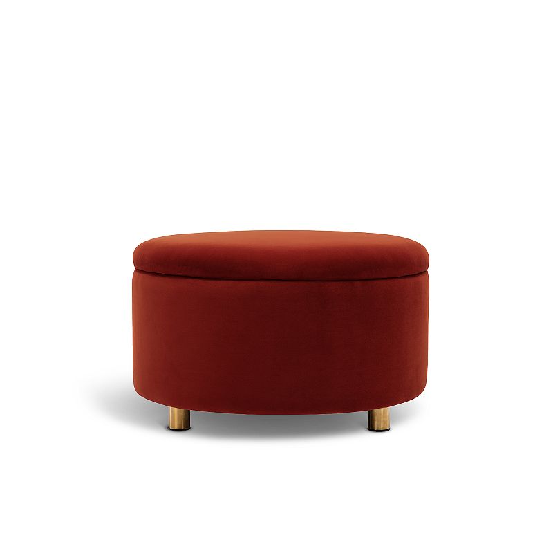 Sadie Round Storage Ottoman