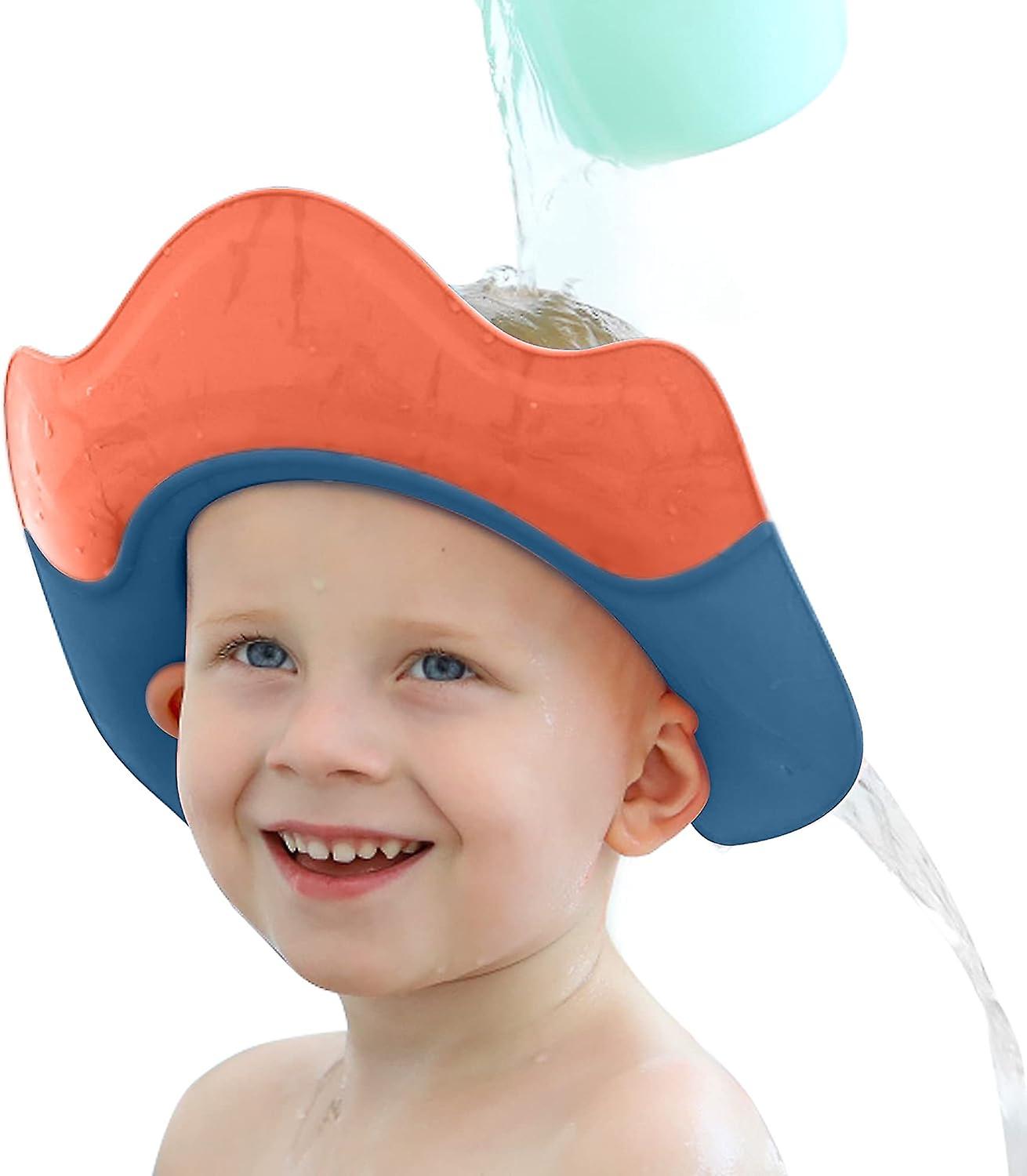 Baby Shower Cap Shower Visor Bathing Hat For Toddlers Waterproof Shampoo Cap Adjustable Protect Infants Eyes Ears