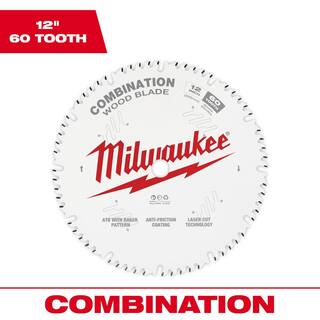 MW 12 in. x 60-Tooth Combination Circular Saw Blade 48-40-1222