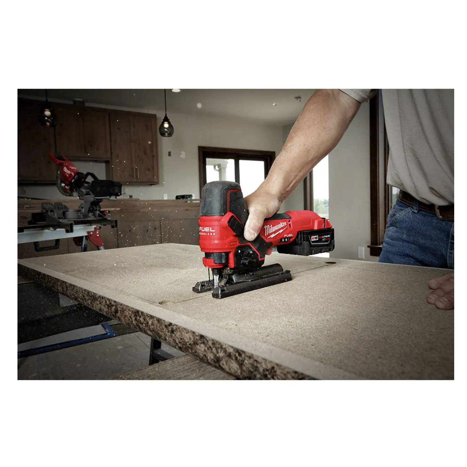 Milwaukee M18 FUEL 18V Lithium-Ion Brushless Cordless Barrel Grip Jig Saw (Tool Only)