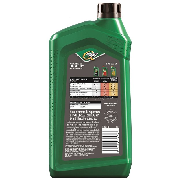 Quaker State 5w30 Engine Oil