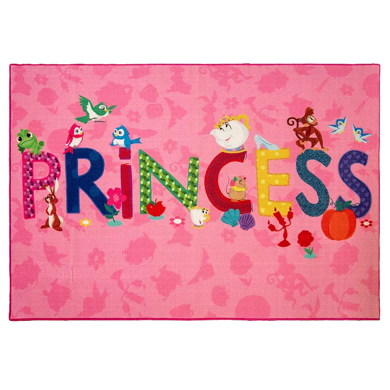 Disney Princess Area Rug - 4'6 x 6'6