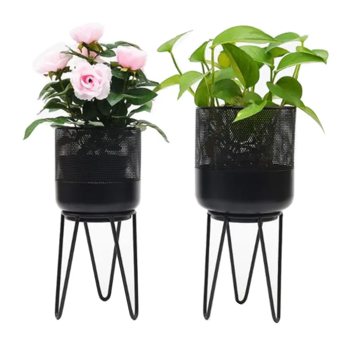 Planter Customized Size   Shape Elegant Design Copper Antique Finished Garden Decor Flower Pot At Wholesale Price