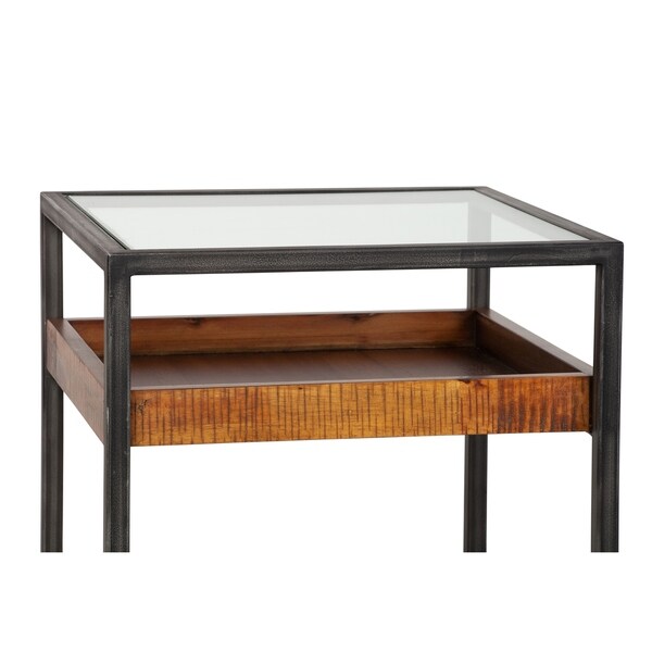 Carbon Loft Yarow Box End Table