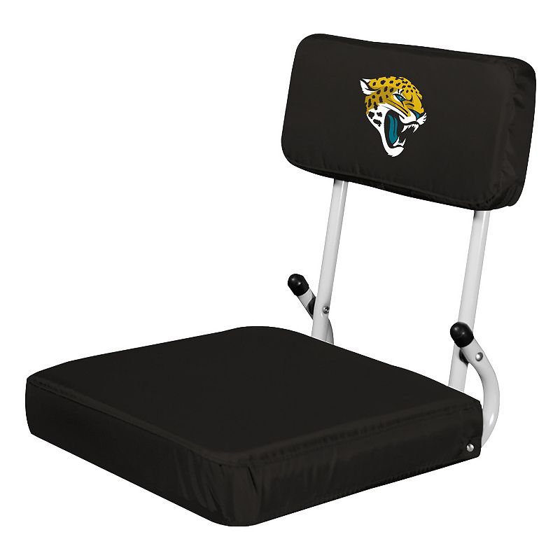 Logo Brands Jacksonville Jaguars Hard Back Stadium Seat