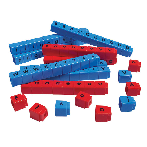 Didax DD 2810 Unifix Letter Cubes Set Of 90