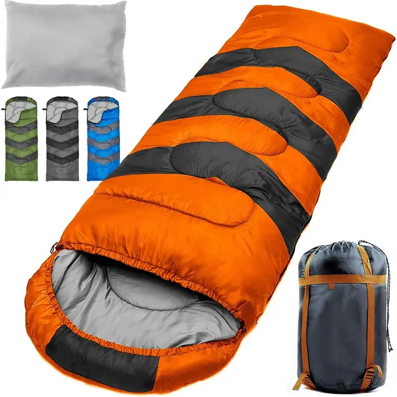 Wholesale Custom Winter Outdoor Camping Hiking Ultralight Sleeping Bag Saco De Dormir