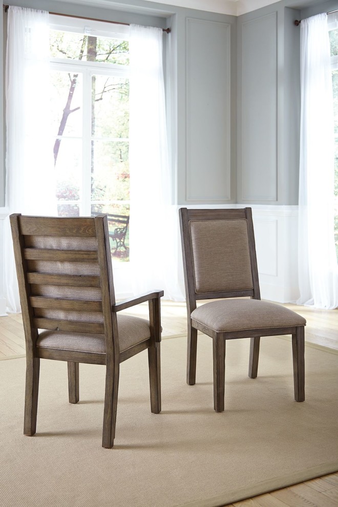 Kincaid Furniture Foundry Upholstered Side Chair   Farmhouse   Dining Chairs   by Unlimited Furniture Group  Houzz