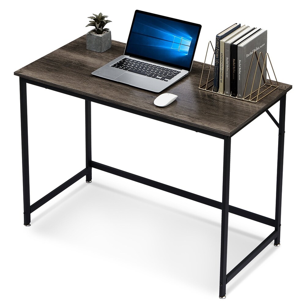 Ivinta Small Computer Desk  Modern Laptop Desk for Home Office  40inch Writing Desk for Small Space