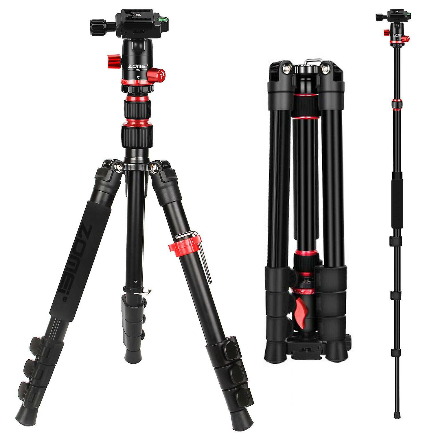 Zomei M5 Professional Tripod Monopod Ballheadfor Canon Nikon  Digital Camera