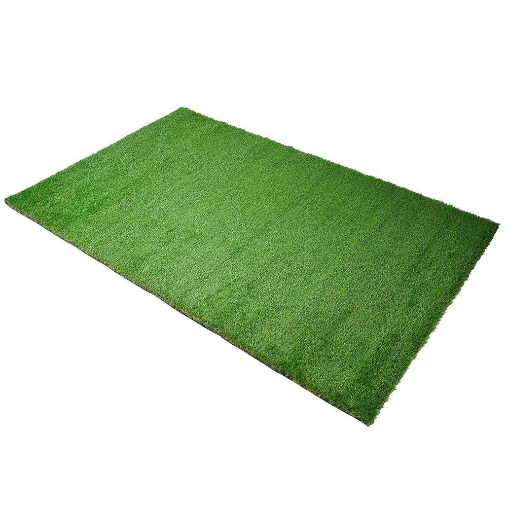 Yescom Artificial Grass Turf Fake Carpet Mat Drainage Patio 4'x6 3/5'