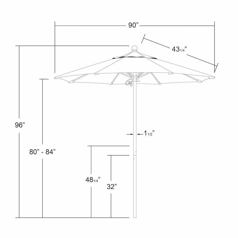 California Umbrella ALTO7583025446