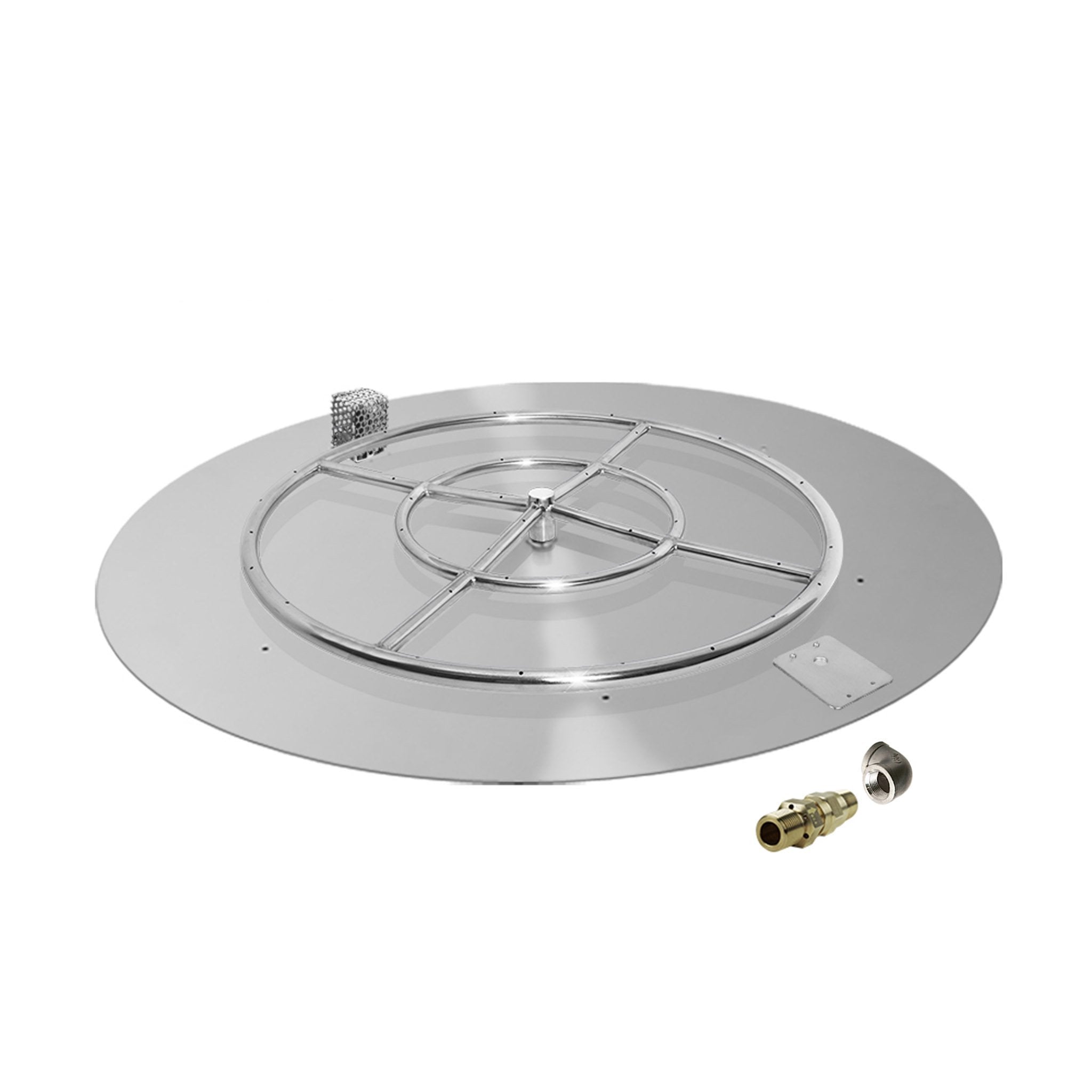Starfire Designs Round Fire Pit Burner Kit - PowerGlow Ignition