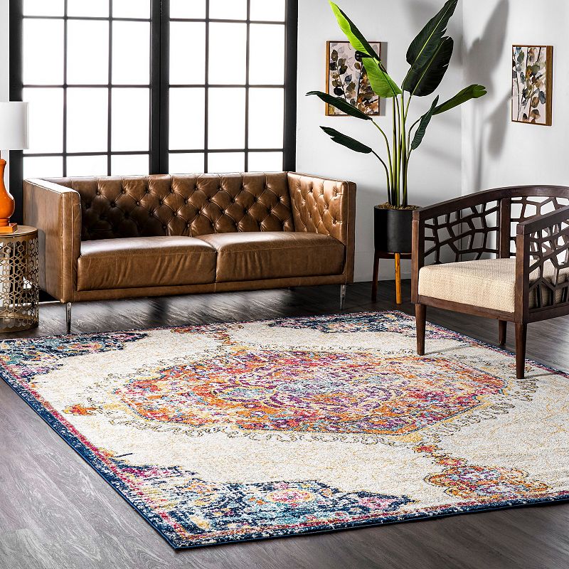 nuLOOM Maranda Vintage Medallion Rug