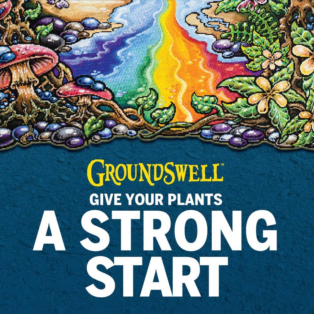 MOTHER EARTH Groundswell Performance Soil 1.5 cu. ft. All-Purpose Potting Soil for Plants High-Aeration Formula HGC714843