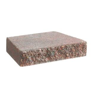 Anchor 2.5 in. x 12 in. x 7.5 in. RedCharcoal Concrete Retaining Wall Cap (128- Piece Pallet) 16057186