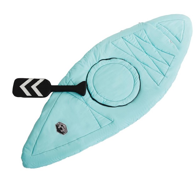 Kayak With Oar Kids x27 Sleeping Bag Teal Blue Wonder amp Wise