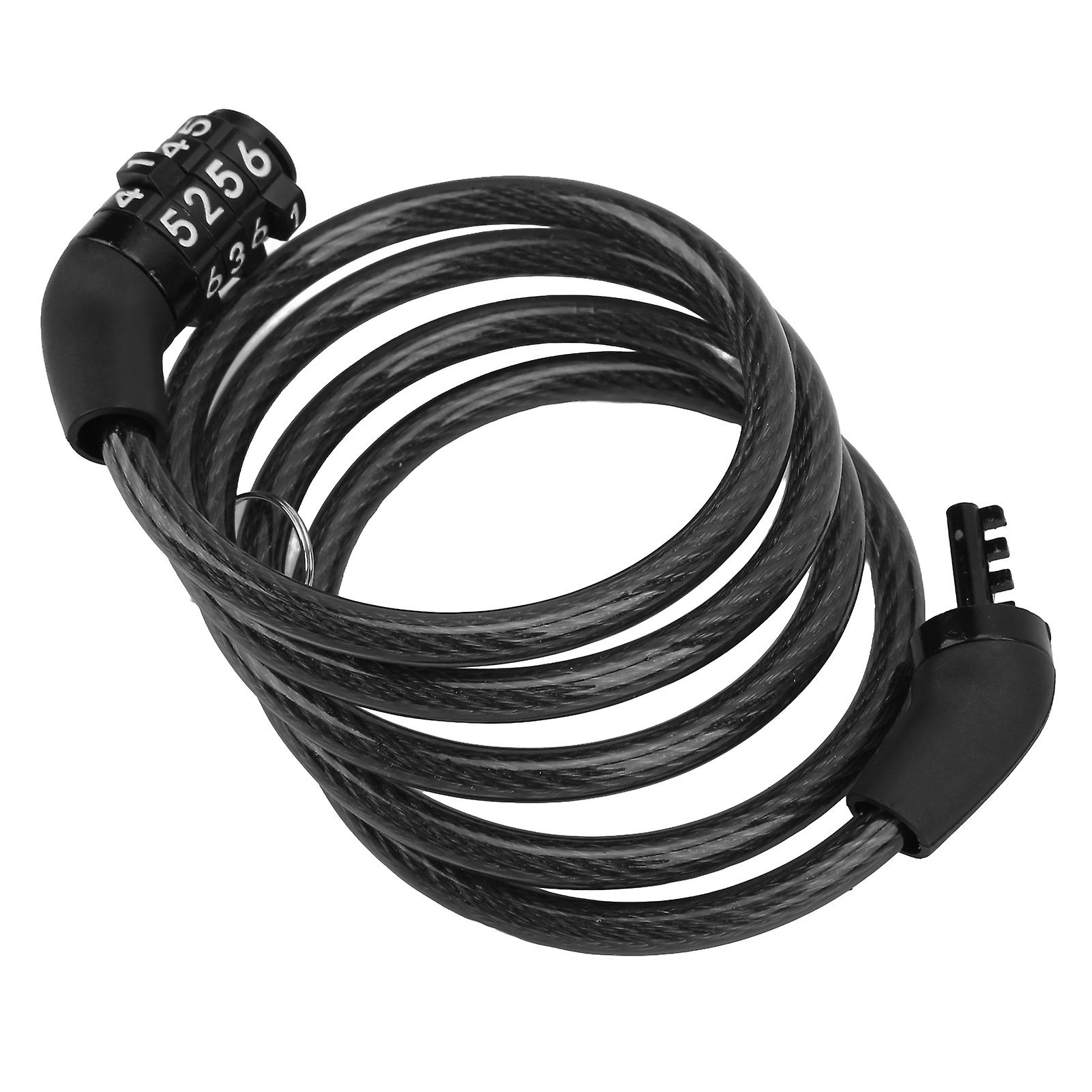 Bicycle Combination Lock Prevent Theft Bicycle 4 Digit Combination Lock Cable For Bicycle Mountain Bike